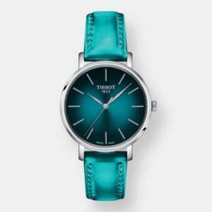 Tissot Everytime Lady Quarz – Türkis 34mm Leder