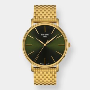 Tissot Everytime Gent Quarz – Grün 40mm Gold PVD