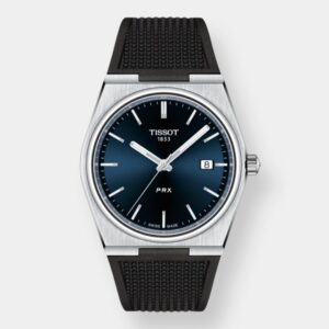 Tissot PRX 40 205 Quarz – Blau 40mm Kautschuk