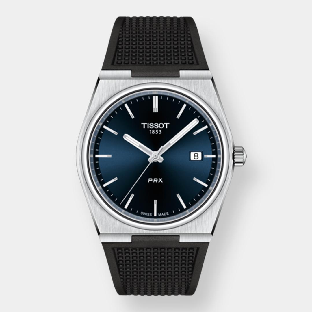 Tissot PRX 40 205 Quarz – Blau 40mm Kautschuk