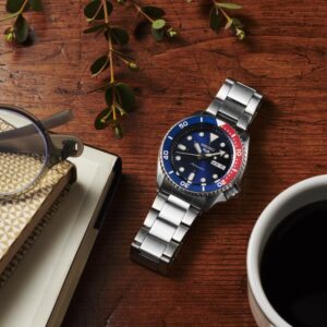 seiko 5 sports automatik day date – blau 43mm edelstahl
