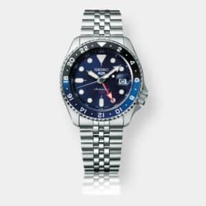 seiko 5 sports gmt blueberry 42mm edelstahl