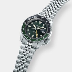 seiko 5 sports gmt deep green – grün 42mm edelstahl