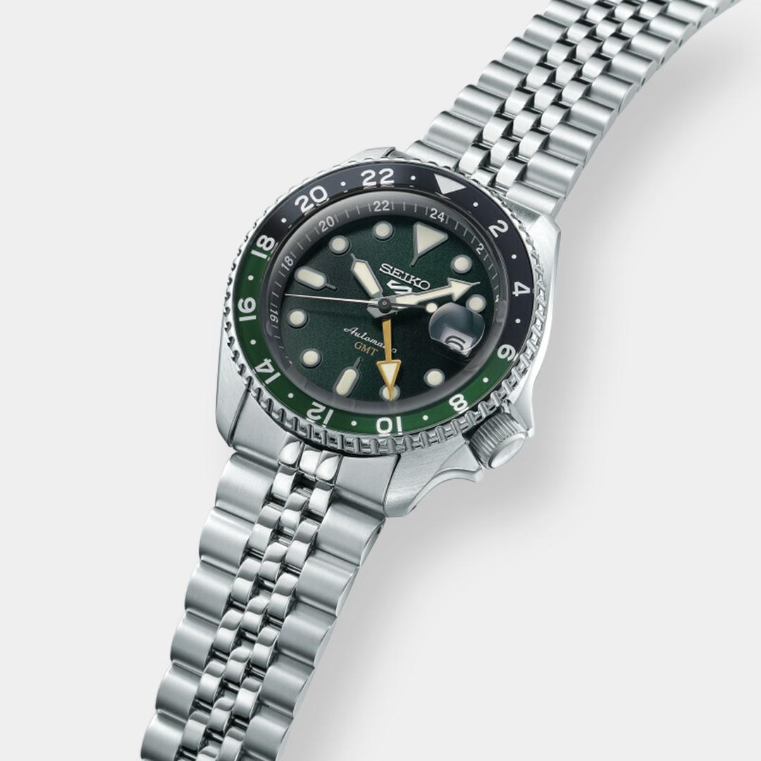seiko 5 sports gmt deep green – grün 42mm edelstahl