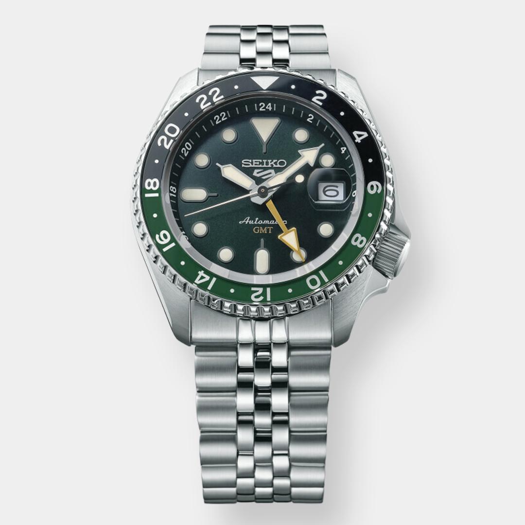 seiko 5 sports gmt deep green – grün 42mm edelstahl