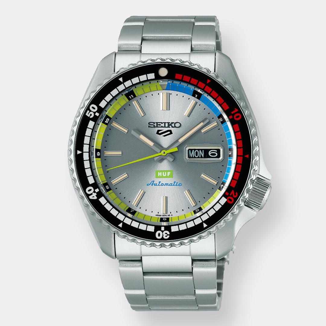seiko 5 sports skx x huf – limited edition 42,5mm