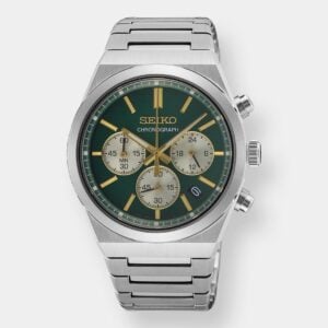 seiko conceptual chronograph – grün 40mm edelstahl