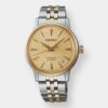 seiko presage cocktail time – gold 34mm bicolor edelstahl