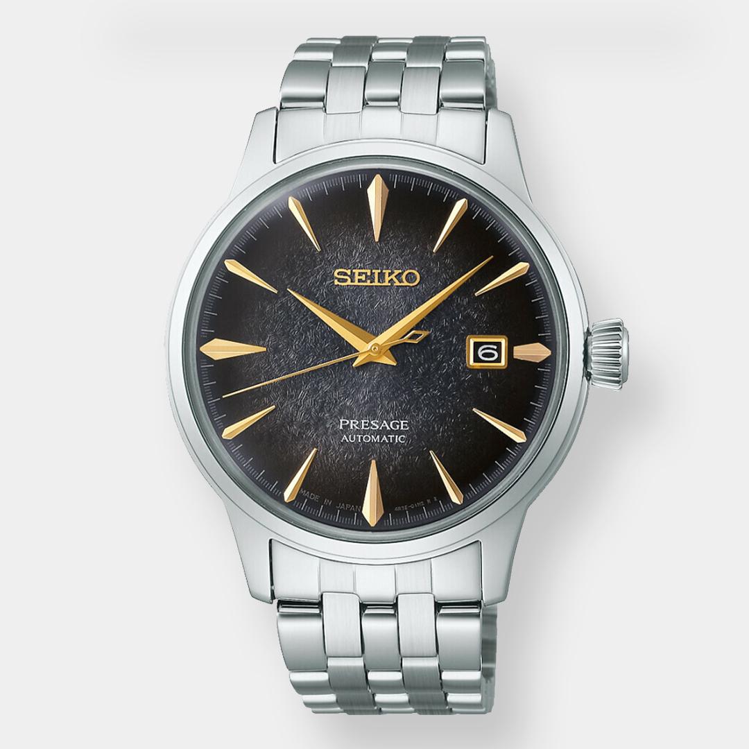seiko presage cocktail time limited edition – silber 40mm