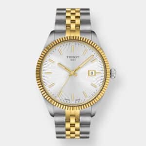 tissot ballade quarz bicolor gold silber 40mm edelstahl