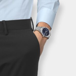 tissot ballade quarz – blau 40mm edelstahl