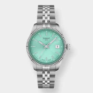 tissot ballade quarz – hellgrün 34mm edelstahl