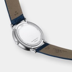 tissot carson premium moonphase quarz – blau 40mm leder