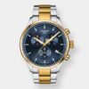 tissot chrono xl classic – bicolor blau 45mm edelstahl