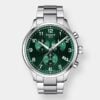 tissot chrono xl classic quarz – grün 45mm edelstahl