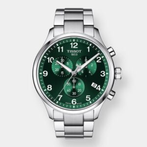 tissot chrono xl classic quarz – grün 45mm edelstahl