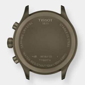 tissot chrono xl vintage quarz – grün 45mm khaki pvd
