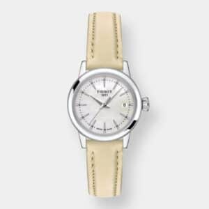 tissot classic dream lady quarz – weiß 28mm edelstahl