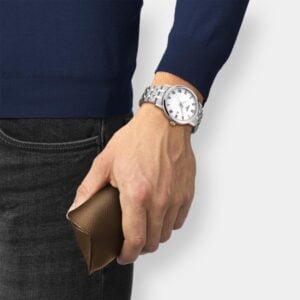 tissot classic dream quarz – weiss 42mm edelstahl