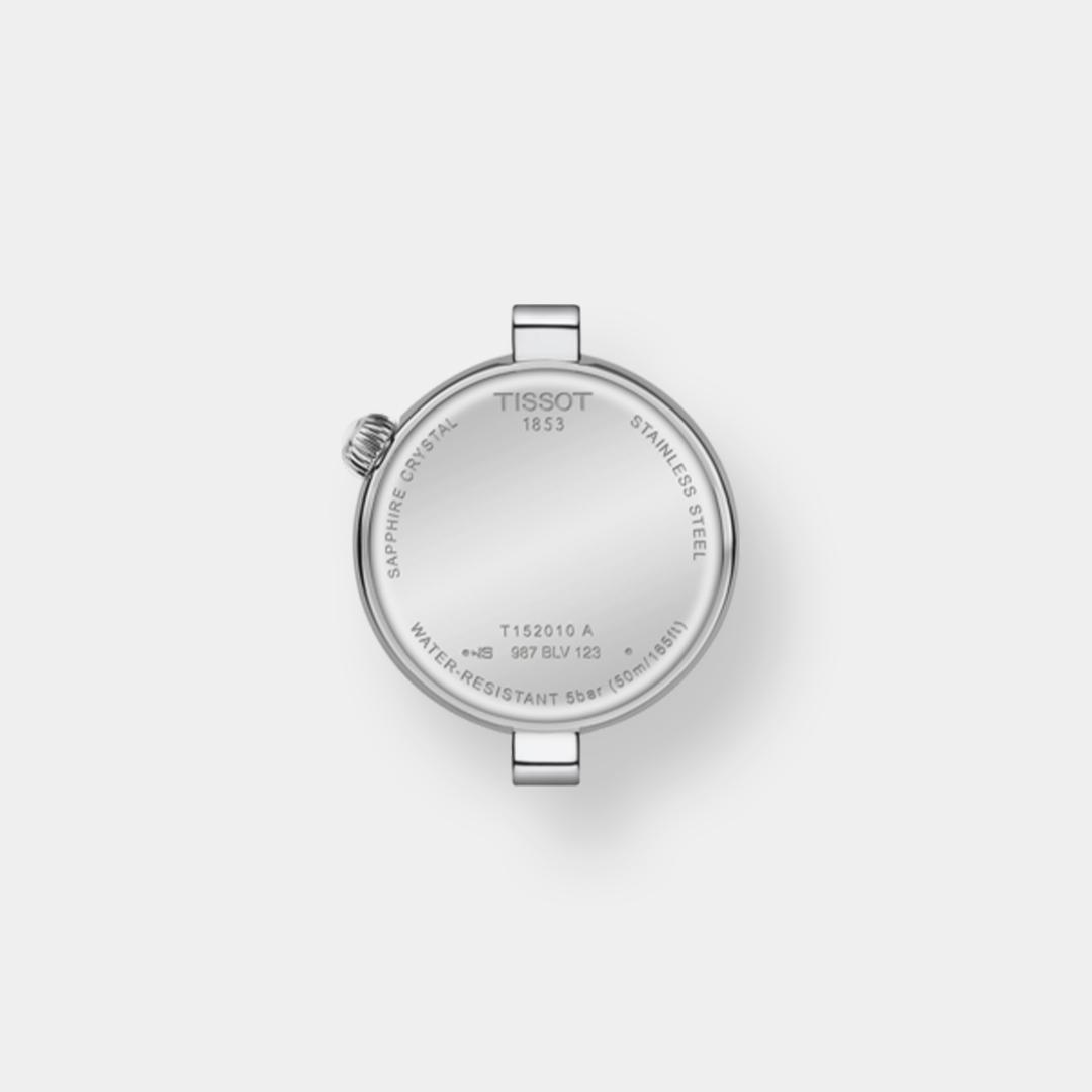 tissot desir diamonds quarz – perlmutt 28mm silber edelstahl