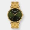 tissot everytime gent quarz – grün 40mm gold pvd