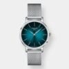 tissot everytime lady quarz – türkis 34mm edelstahl