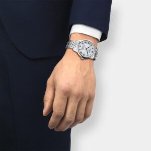 tissot le locle automatik 20th anniversary 39mm silber