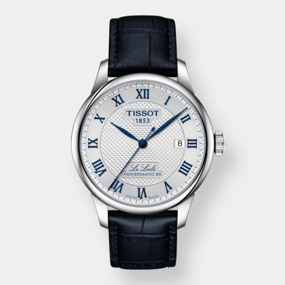 tissot le locle automatik 20th anniversary 39mm silber