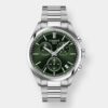 tissot pr 100 chronograph quarz – grün 40mm edelstahl