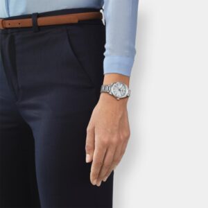 tissot pr 100 jungfraubahn quarz – silber 34mm edelstahl