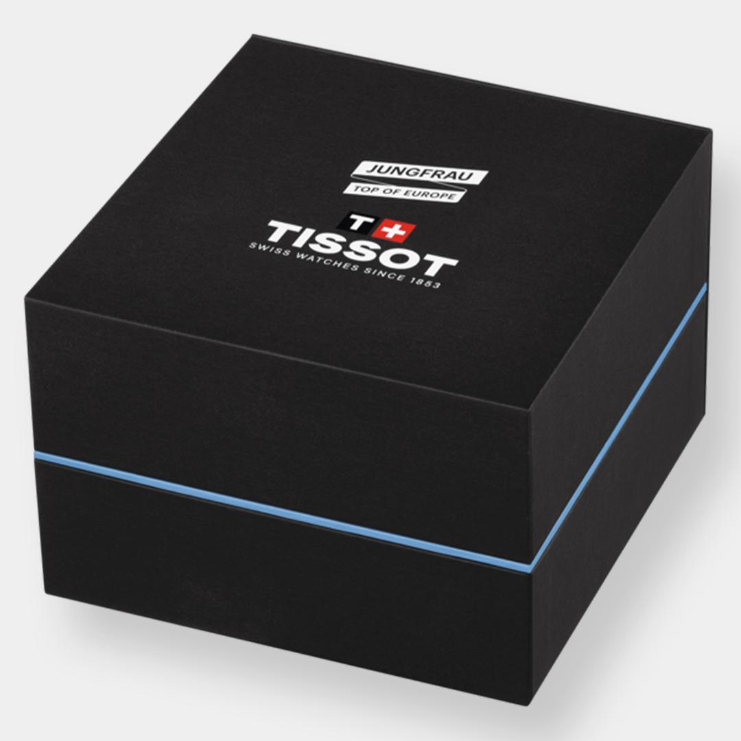 tissot pr 100 jungfraubahn quarz – silber 34mm edelstahl