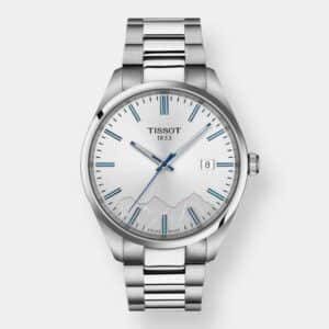 tissot pr 100 jungfraubahn quarz – silber 40mm edelstahl
