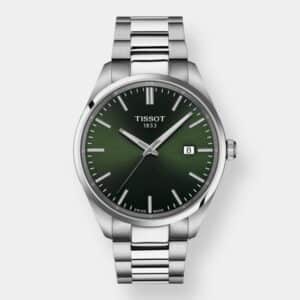 tissot pr 100 quarz – grün 40mm edelstahl