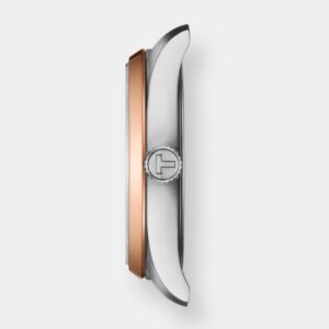 tissot pr 100 quarz – perlmutt rosé 34mm edelstahl