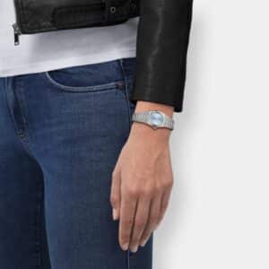 tissot prx 25 quarz – eisblau 25mm edelstahl