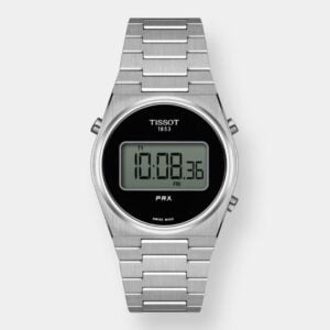 tissot prx 35 digital quarz – schwarz 35mm edelstahl