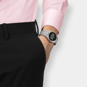 tissot prx 35 digital quarz – schwarz 35mm edelstahl