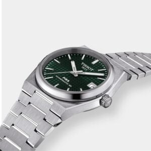 tissot prx 35 powermatic 80 – grün 35mm edelstahl