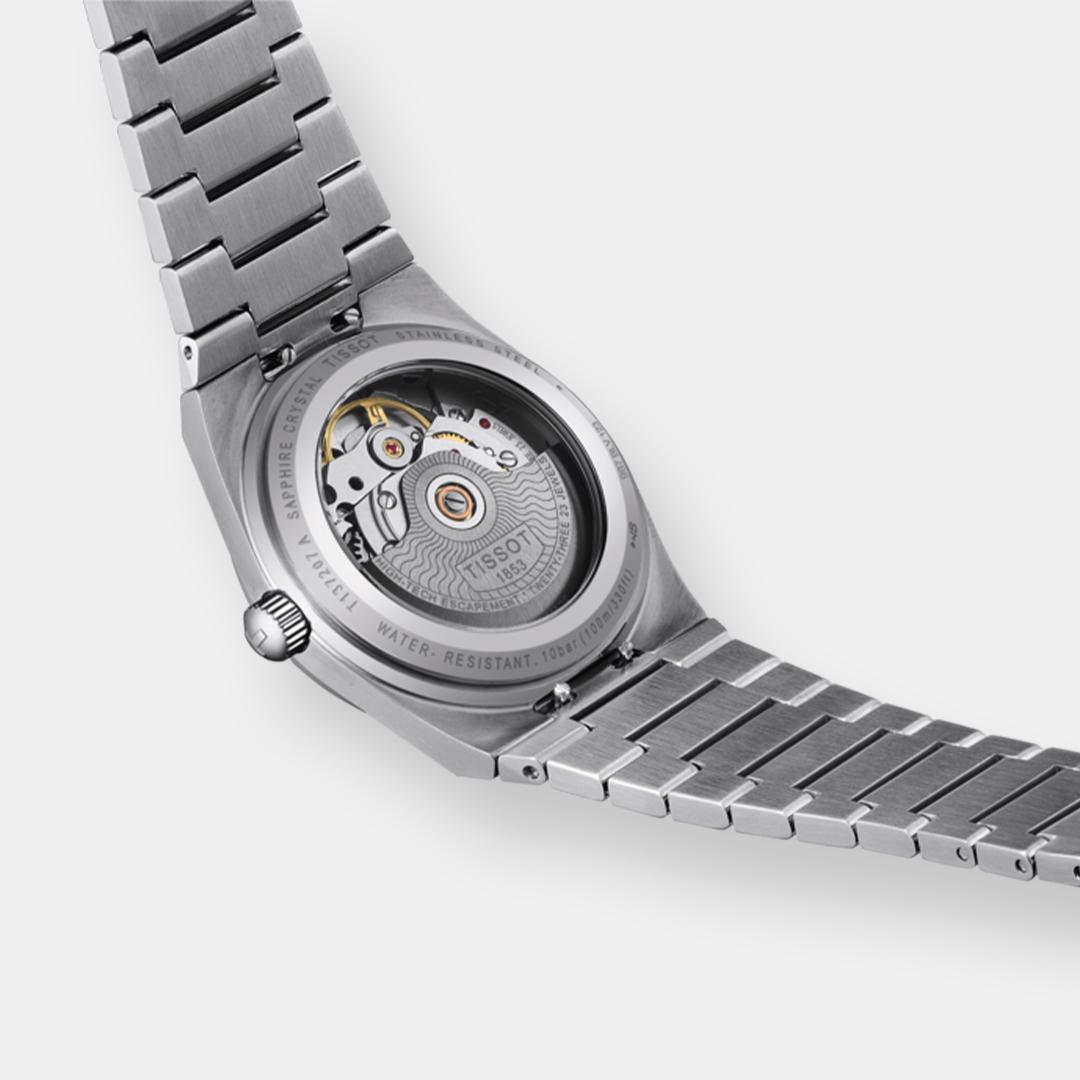 tissot prx 35 powermatic 80 – grün 35mm edelstahl
