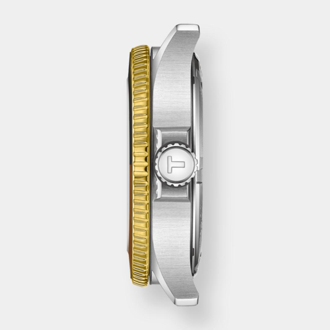 tissot seastar 1000 gmt quarz – bicolor 40mm edelstahl