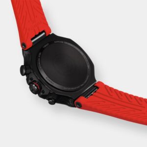 tissot t race chronograph – schwarz 45mm kautschuk rot
