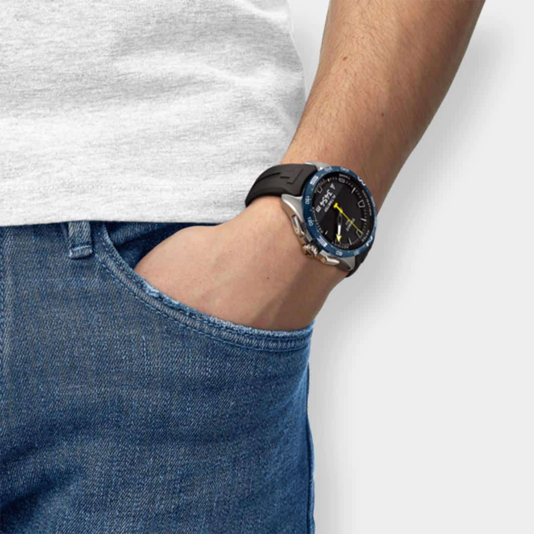 tissot t touch connect solar jungfraubahn – 47mm kautschuk