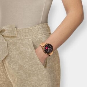 tissot t touch connect sport – beige 43mm titan rosé pvd