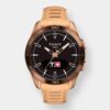 tissot t touch connect sport – beige 43mm titan rosé pvd