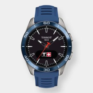tissot t touch connect sport – blau 43mm titan keramik
