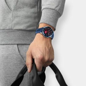 tissot t touch connect sport – blau 43mm titan keramik