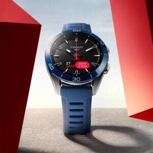 tissot t touch connect sport – blau 43mm titan keramik