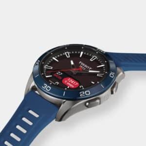 tissot t touch connect sport – blau 43mm titan keramik