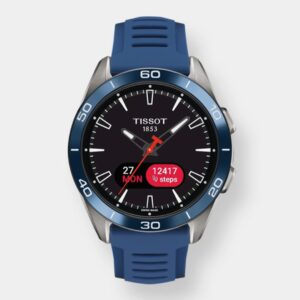 tissot t touch connect sport – blau 43mm titan keramik