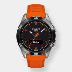 tissot t touch connect sport – orange 43mm titan keramik